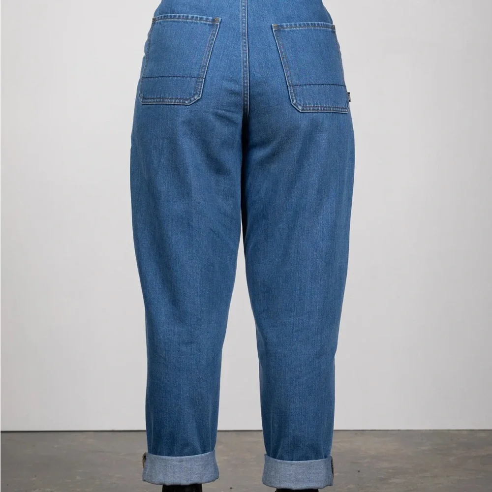 NEW: Finisterre Women's Yarrel Jeans (26R UK size/US 25) Washed Retro Indigo - Picture 3 of 16